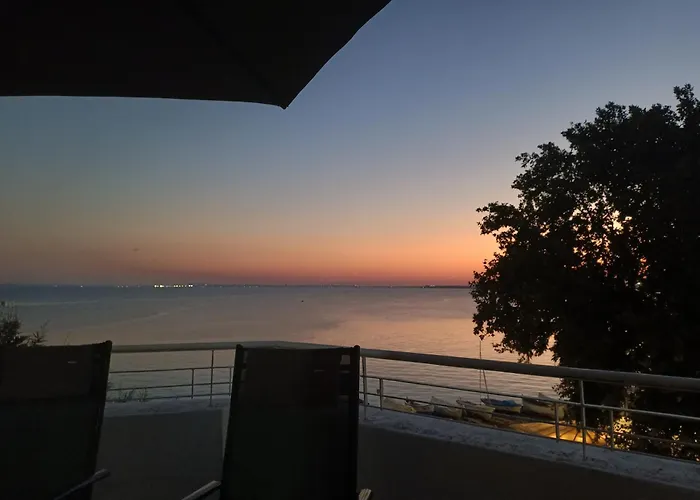 Seaside In Yellow Corner